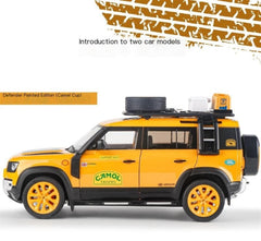 1:18 Land Rover Defender alloy car model off-road vehicle