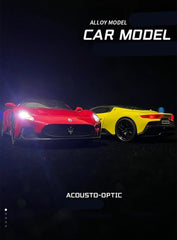1:32 Simulation Maserati MC20 convertible model metal toy car