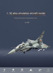 1:72 J-10 aircraft model alloy simulation military model aviation fighters