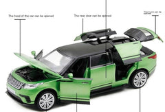 1:32 Land Rover police car alloy simulation model