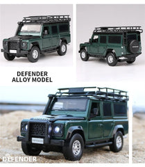 1:32 Land Rover Defender Alloy Off-road Vehicle Model