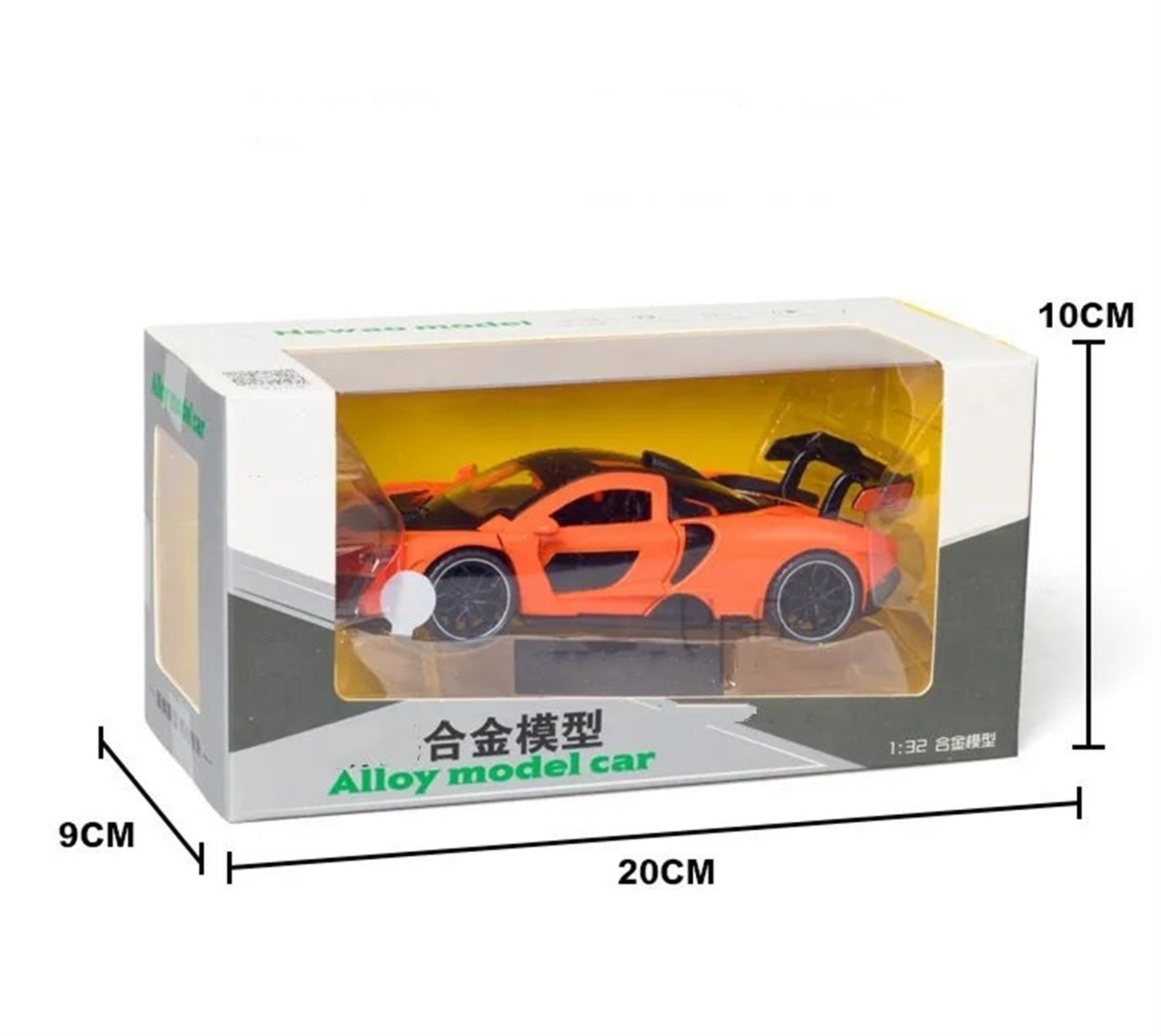 1:32 McLaren Senna die-cast alloy sports car model toys