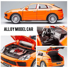 1:24 Porsche Cayenne S Turbo SUV Alloy Toy Car Model