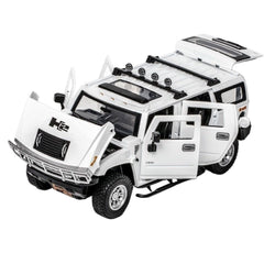 1:24 Alloy Hummer H2 Off-road Vehicle Model