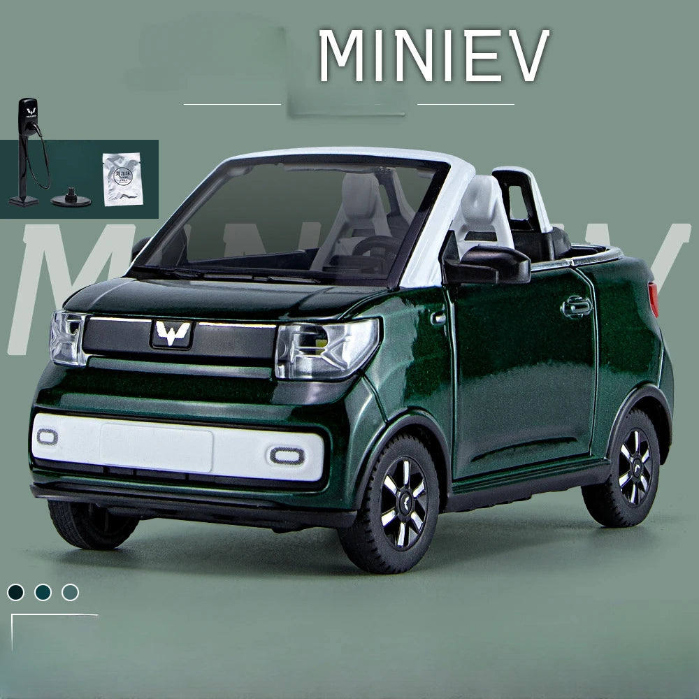 1/24 Wuling MINI EV alloy new energy vehicle model die-casting