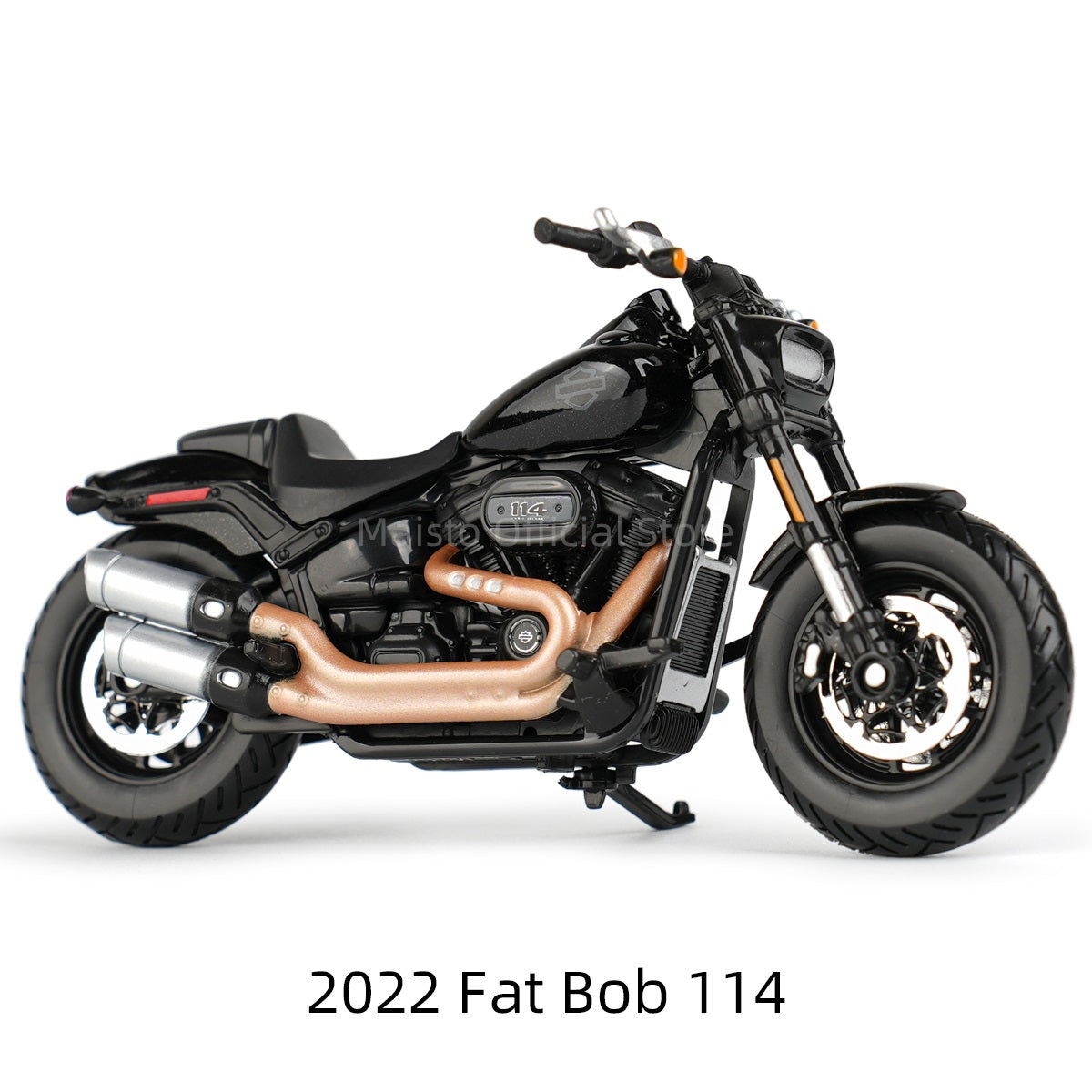 1:18 Harley-Davidson 2022 Fat Bob 114 Car Model