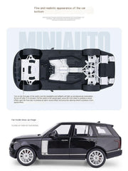 Range Rover alloy off-road vehicle imitation real